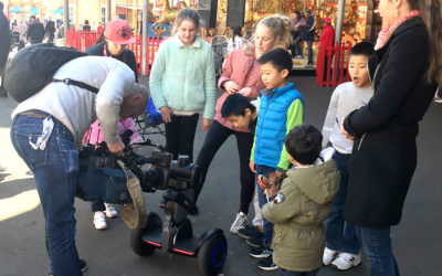 Channel Seven News features Nimbo at Luna Park